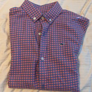Boys (m) Vineyard Vines light flannel shirt